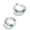 S925 Sterling Silver Delicate Flowers Women Earrings