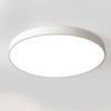 Macaron LED Round Ceiling Lamp, Stepless Dimming, Size:40cm(White)