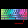 Colorful Apple Laptop Silicone Keyboard Protector Protective Film for Macbook 13.3 inch & 15.4 inch & 17 inch, Japanese Version with English