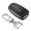 Carbon Fiber Texture Car Key Protective Cover for Haval H6 (Black)