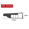 Car Carbon Fiber Headlight Switch Decorative Sticker for Toyota Corolla / Levin 2014-2018, Right Drive