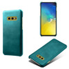 For Samsung Galaxy S10e Calf Texture  PC + PU Phone Case(Green)