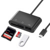 D-138 3 In 1 Micro Multi-function Card Reader