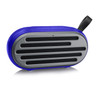 New Rixing NR-105 Mini TWS Metal Bluetooth Speaker Support Hands-free Call / FM(Blue)