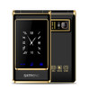 SATREND A15-M Dual-screen Flip Elder Phone, 3.0 inch + 1.77 inch, MTK6261D, Support FM, Network: 2G, Big Keys, Dual SIM (Black)
