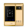 SATREND A15-M Dual-screen Flip Elder Phone, 3.0 inch + 1.77 inch, MTK6261D, Support FM, Network: 2G, Big Keys, Dual SIM (Gold)