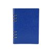 Business Notepad Loose Leaf Replaceable Inner Notebook Thickened Diary Book, Color:A5 Blue