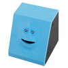 Face Bank Automatic Money Eating Box Coin Saving Box(Blue)