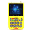 iBRAVEBOX V8 Finder Digital Satellite Signal Finder Meter, 3.5 Inch LCD Colour Screen, Support DVB Compliant & Live FTA(Yellow)