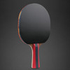 HUIESON HS-LX Six Star 5-Layer Chicken Wing Tip + 2 Layer Carbon Double Side Continuous Table Tennis Single Racket(Hand-shake Grip Racket)