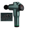 Muscles Relax Massager Portable Fitness Equipment Fascia Gun, Specification: 6212 12 Gears Green(UK Plug)