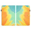 Watercolor Pattern Skin Feel Magnetic Horizontal Flip PU Leather Case with Holder & Card Slots & Photo Frame & Sleep / Wake-up Function For iPad 9.7 (2018 & 2017) / Air 2 / Air(Autumn Leaves)