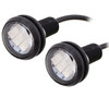 2 PCS MZ 22.5mm 1.5W 150LM Red Light 3 LED SMD 5630 Spotlight Eagle Eye Light Daytime Running Light for Vehicles