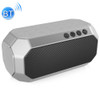 NewRixing NR-4000 TWS Mesh Polygon Music Box Concept Bluetooth Speaker(Silver)