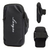 Running Mobile Phone Arm Bag Sports Yoga Fitness Mobile Phone Bag(B221 Black)