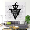 Halloween Background Wall Decoration Wall Hanging Fabric Tapestry, Size: 150x130 cm(Ghost)