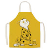 2 PCS Supermarket Household Kitchen Restaurant Workwear Sleeveless Apron, Specification: 45x56 cm(Cat Dog Series -13)