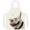 2 PCS Supermarket Household Kitchen Restaurant Workwear Sleeveless Apron, Specification: 65x75 cm(Cat Dog Series-3)