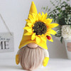 Sunflower Faceless Doll Ornaments Yellow