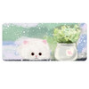 300x800x4mm illustration Cartoon Pattern Waterproof Non-Slip Mouse Pad(Shy Cat)