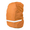 Reflective Light Waterproof Dustproof Backpack Rain Cover Portable Ultralight Shoulder Bag Protect Cover, Size:L(Orange)