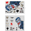 10 PCS Halloween Decoration Static Wall Stickers(BQ044 Vampire)