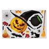 10 PCS Halloween Decoration Static Wall Stickers(BQ045 Lying Window Pumpkin)