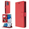 For Sansung Galaxy S20 Ultra Litchi Texture Horizontal Flip Leather Case with Holder & Card Slots & Wallet & Photo Frame(Red)