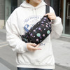 Ladies Sports Running Waist Bag Outdoor Leisure Cashier Wallet, Size: 10 inch(Balloon Black)