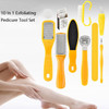 2 PCS 10 In 1 Exfoliating Pedicure Tool Set Pedicure Tools