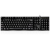 ZGB Q17 104 Keys USB Wired Suspension Gaming Office Keyboard for Laptop, PC(Black)