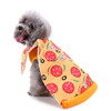 Pet Christmas Clothes Halloween Christmas Pet Funny Clothes, Size: M(SDZ69 Pizza)