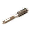 Ceramic Aluminium Hair Comb Round Brush with Nylon Bristle Professional Barber Styling Hair Brush(25mm)