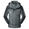 Men/Women Warm Breathable Windproof Waterproof Hiking Ski Suit Outdoor Jacket, Size:M(Dark Gray)