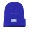Unisex Warm Winter Polyacrylonitrile Knit Hat Adult Head Cap with 5 LED Light (Sapphire Blue)
