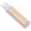 G9 124 LEDs SMD 2835 2800-3200K LED Corn Light, No Flicker, AC 85-265V (Warm White)