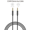 WIWU YP01 3.5mm to 3.5mm Plug Audio Cable, Cable Length: 1m