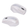 M-011G 2.4GHz 6 Keys Wireless Charging Mouse Office Game Mouse(Pearl White)
