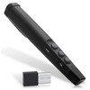 ASiNG A100 2.4GHz Wireless Presenter PowerPoint Clicker Representation Remote Control Pointer with Clip, Control Distance: 50m(Black)