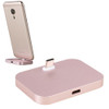 USB-C / Type-C Aluminum Alloy Desktop Station Dock Charger, For Galaxy S8 & S8 + / LG G6 / Huawei P10 & P10 Plus / Xiaomi Mi6 & Max 2 and other Smartphones(Pink)