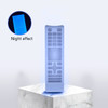 2 PCS Silicone Remote Control Protective Case For Sangsung BN59 AA59(Y6 Night Light Blue)