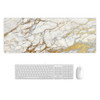 400x900x5mm Marbling Wear-Resistant Rubber Mouse Pad(Exquisite Marble)