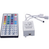 YWXLight RGB LED Controller Dimmer 4 Channels 4 Pins IR 44-keys Remote Control for 5050 LED Strip Light Flexible, DC 12-24V