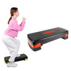Fitness Pedal Rhythm Pedal Adjustable Sports Yoga Fitness Aerobics Pedal, Size: 78 x 30 x 10 cm(Black + Red)