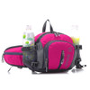 Tanluhu TLH322 Multi-Function Outdoor Waist Bag Hiking Riding Kettle Bag Travel SLR Camera Bag(Rose Red)