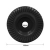 Woodworking Sanding Plastic Stab Discs Hard Round Grinding Wheels For Angle Grinders, Specification: 100mm Black Curved