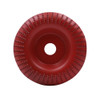 Woodworking Sanding Plastic Stab Discs Hard Round Grinding Wheels For Angle Grinders, Specification: 100mm Red Curved