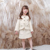 Little Fragrant Style Waistcoat Shorts Western Style Age Reduction Two-piece Tide (Color:Beige Size:170)