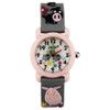 JNEW A335-86195 Children Cute Cartoon Waterproof Time Cognitive Quartz Watch(Little Pig Family (Gray))