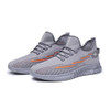 Men Spring Breathable Sports Casual Running Shoes Mesh Shoes, Size: 40(Gray)